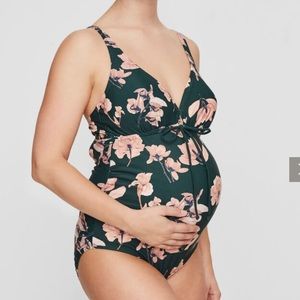 Mamalicious ASOS maternity swimsuit, size M
